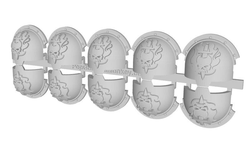 10x Ghosts of Nocturne - T:10b Indomitus Prime Pads