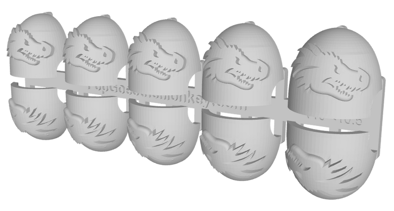 10x Dragon Head - G:10 Right Shoulder Pads