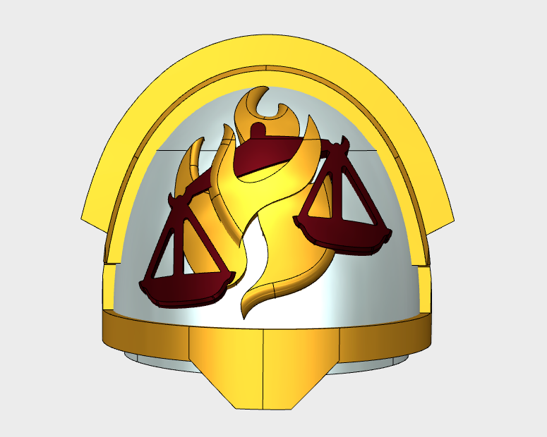 10x Bringers of Judgement - G:11b Shoulder Pads