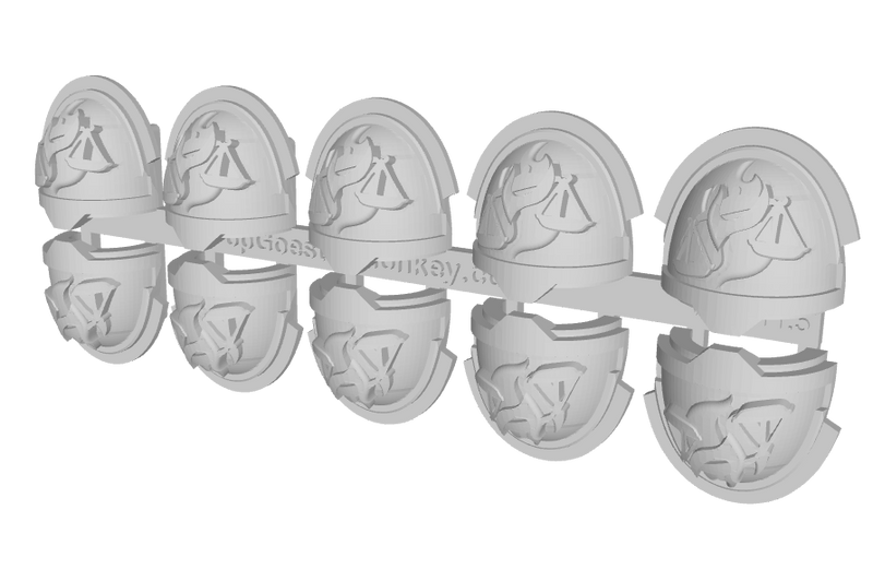 10x Bringers of Judgement - G:11b Shoulder Pads