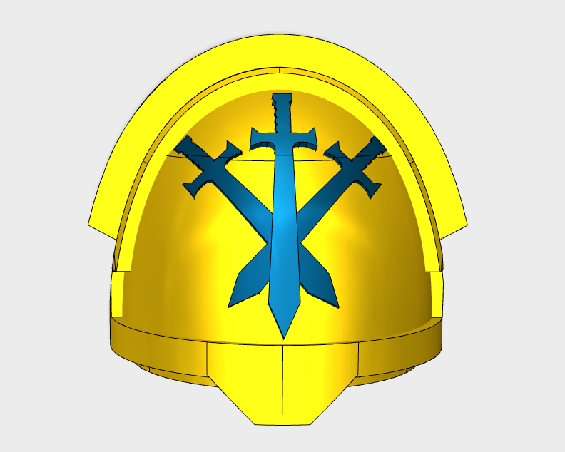 10x Penitent Blades - G:11b Shoulder Pads