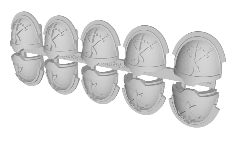 10x Penitent Blades - G:11b Shoulder Pads