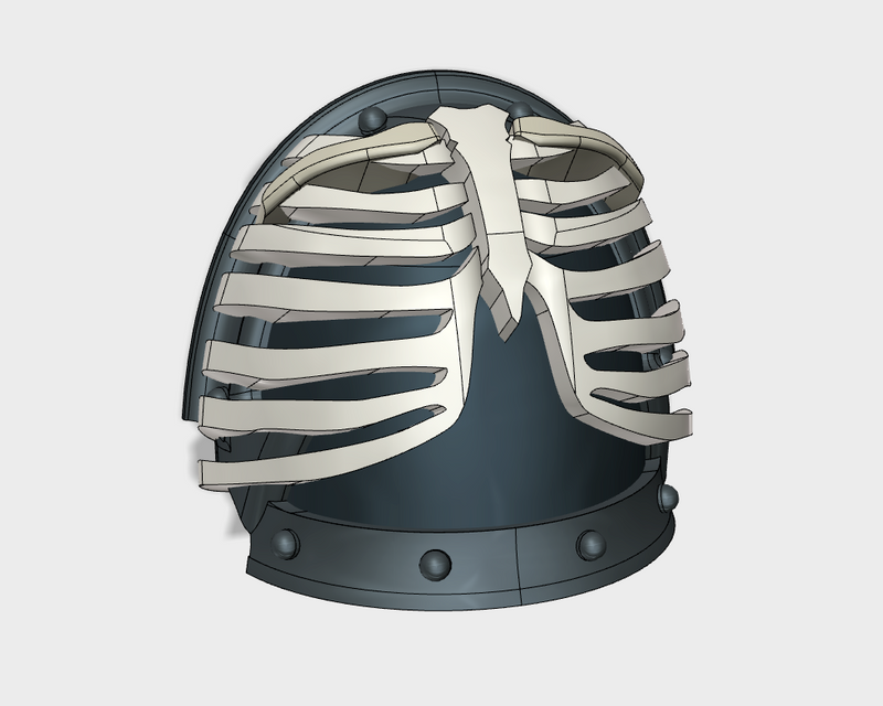 10x Rib Cage - Abhorrent Shoulder Pads