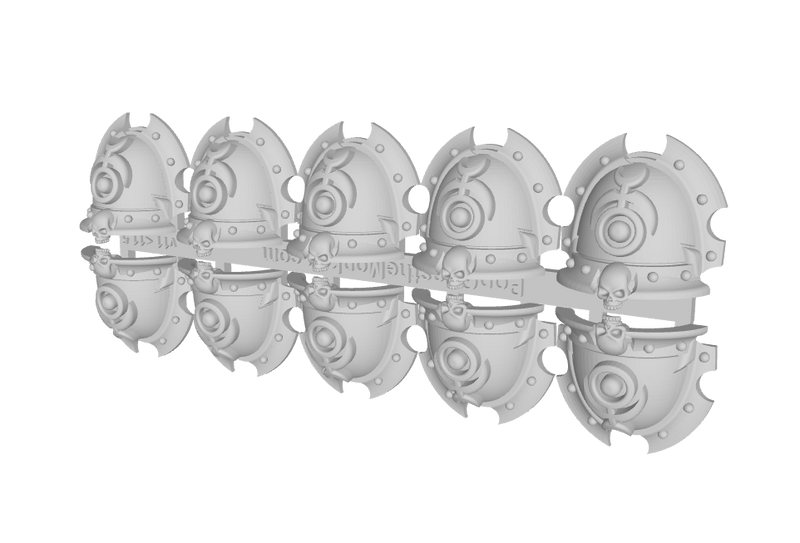 10x Exquisite Bane - Rancor Shoulder Pads