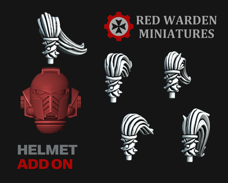 RW Topknot  Add-ons : Wrapped Spikes
