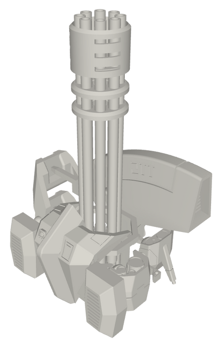 Tsunami Mech : V1-Long Barrel Upgrade Kit