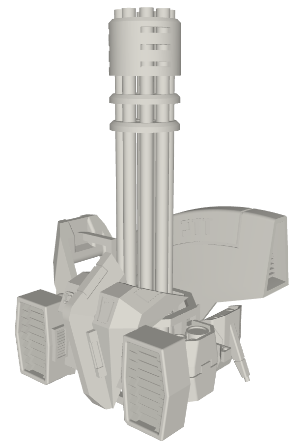 Tsunami Mech : V2-Long Barrel Upgrade Kit