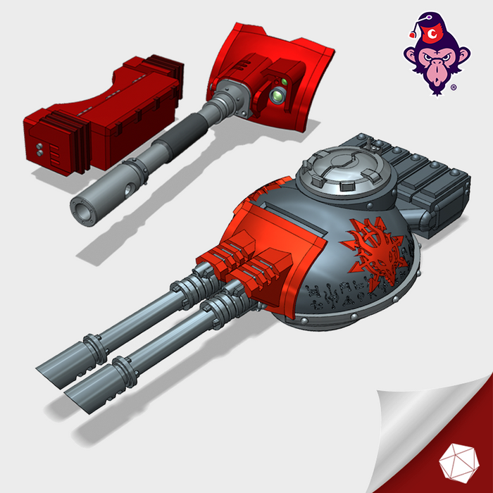 Devil Dragons : Phobos Tank Turret Set (OG)