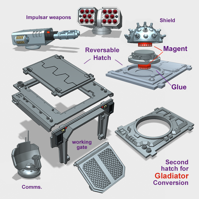 Shadow Viper : Rhinoback Impulsor Kits (OG)