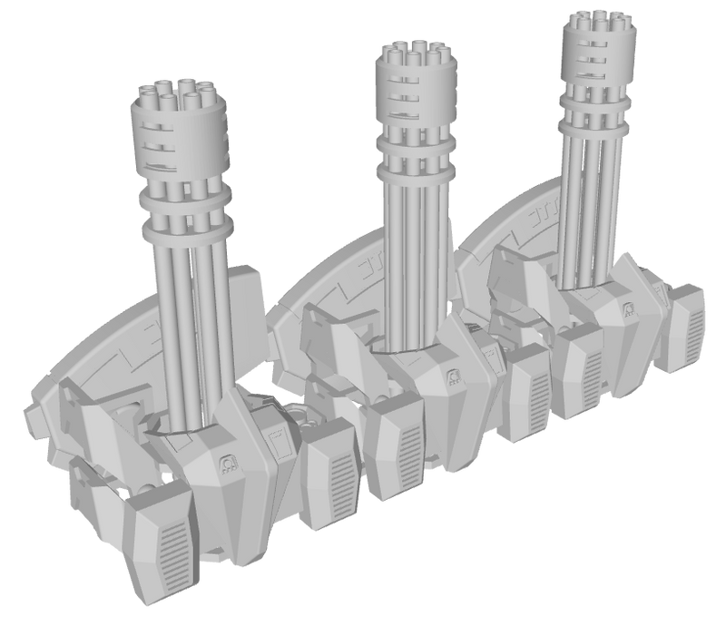 Tsunami Mech : V1-Long Barrel Upgrade Kit