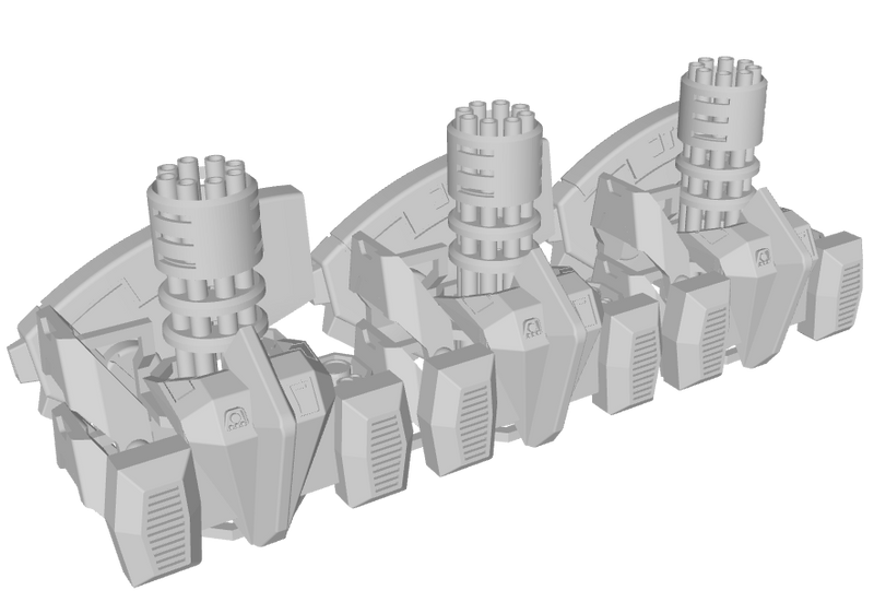 Tsunami Mech : V1-Short Barrel Upgrade Kit
