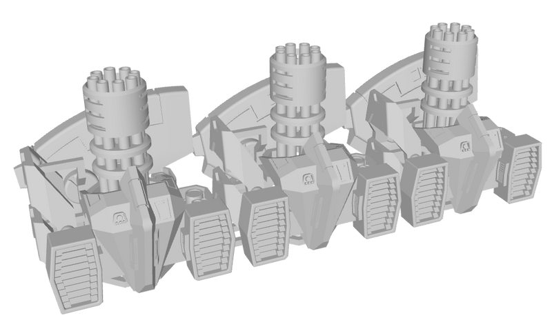 Tsunami Mech : V2-Short Barrel Upgrade Kit