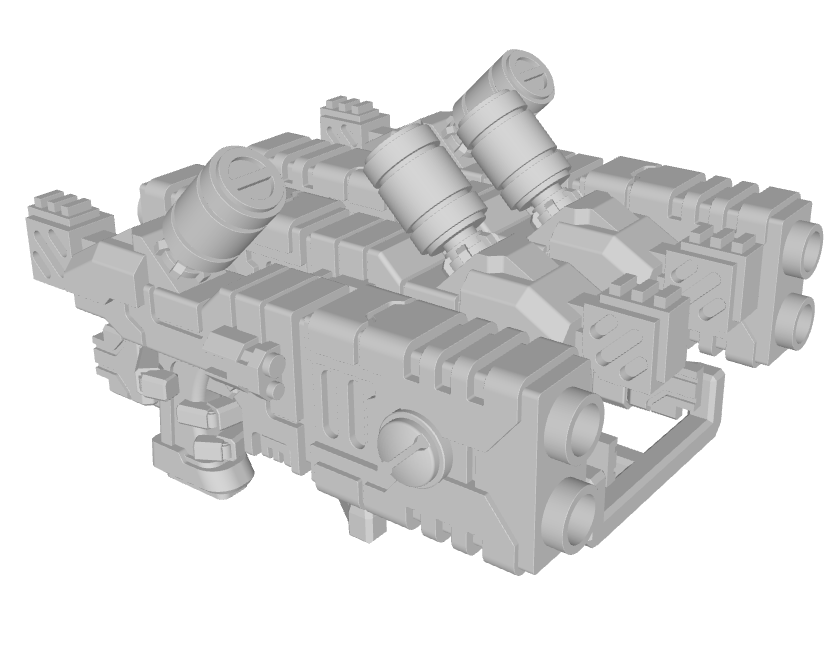 4x Standard Mech : Gunslinger - Fusion Pistols