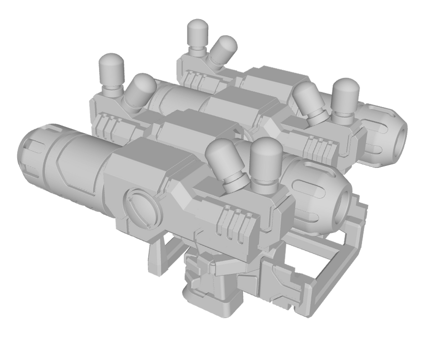 4x Standard Mech : Gunslinger - Plasma Pistols