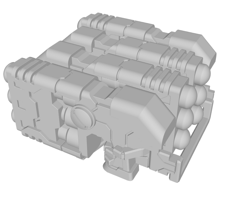 4x Standard Mech : Gunslinger - Rocket Pistols