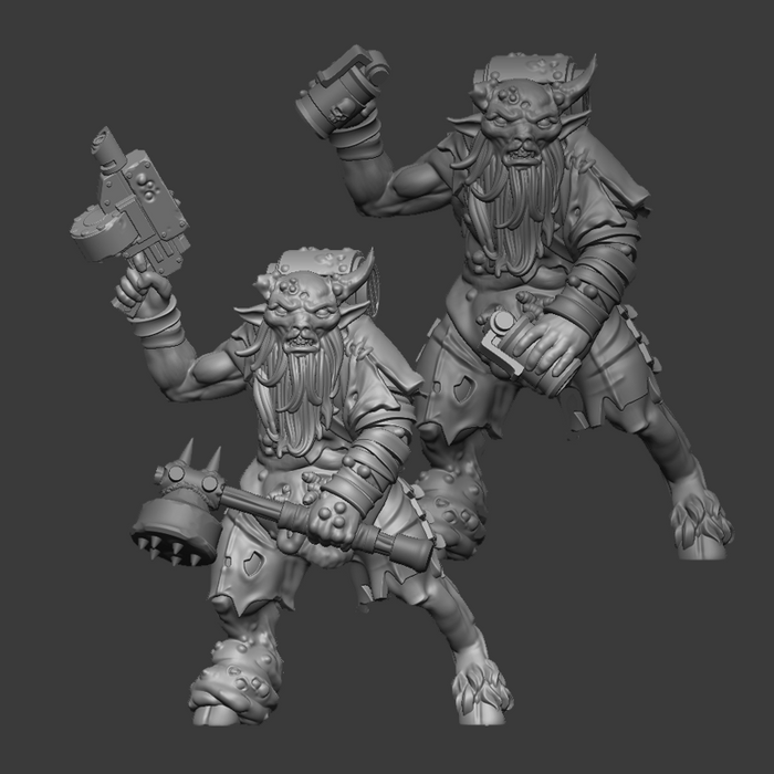 10x Plague-Herd Beastmen (OG) Multi-part Kit