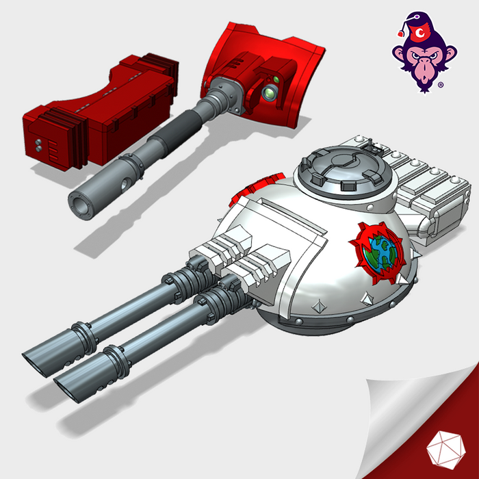 World Wreckers : Phobos Tank Turret Set (OG)