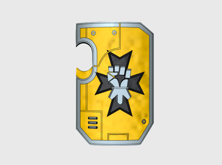 Templar Fist - Marine Boarding Shields