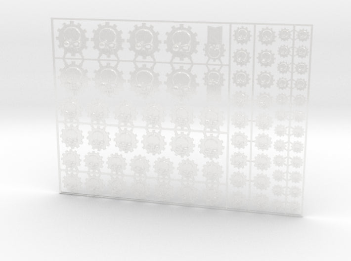 Mech Skull - Flat Vehicle Insignia pack