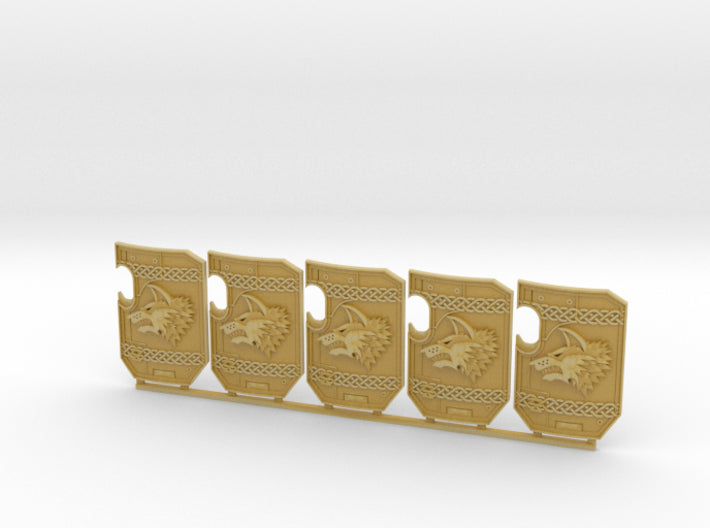 Shaggy Wolf - Terminator Wall Shields