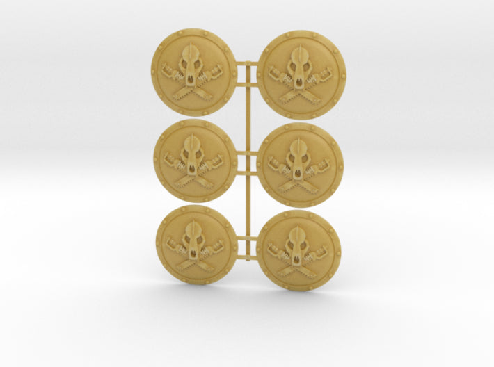 Sons of the Hunt  - Round Power Shields (L&R)