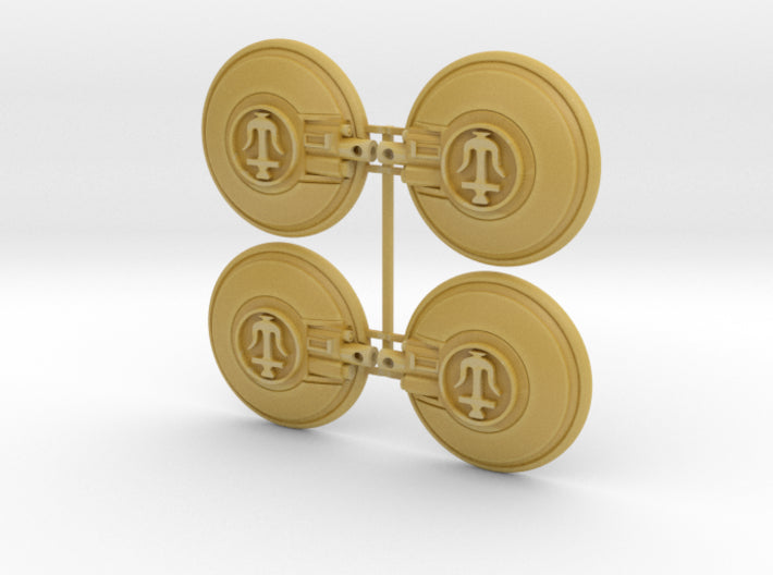 Seleucid Anchors - XL Naxos Combat Shields (No Hand)