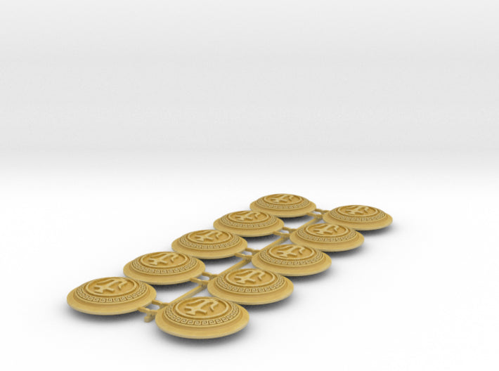 Seleucid Anchor - Round Power Shields (L&R)