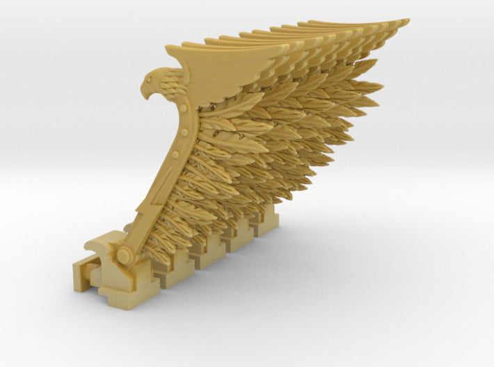 Ragged Raptor : Angled Biker Wing