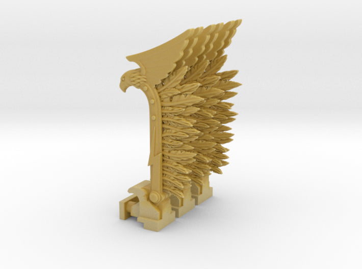 Ragged Raptor : Vertical Biker Wing