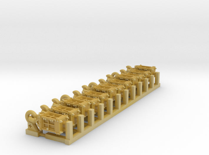 Wall-Mounted Ship Lanterns: 3 Ways (17 x 6 x 6mm)