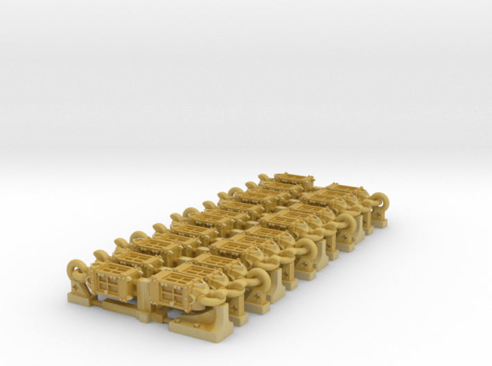 Wall-Mounted Ship Lanterns: 3 Ways (17 x 6 x 6mm)