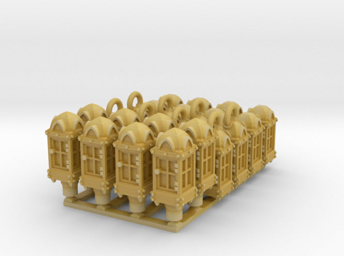 Ship Lanterns: 3 Ways (17 x 6 x 6mm)