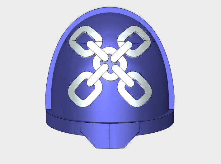 10x Hatemongers - G:11a Shoulder Pads 3d printed