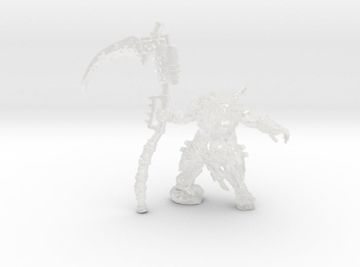 Plague-Herd Beastman : Manreaper 3d printed