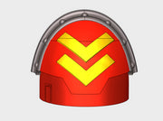 10x Angry Kings - G:9a Shoulder Pads 3d printed