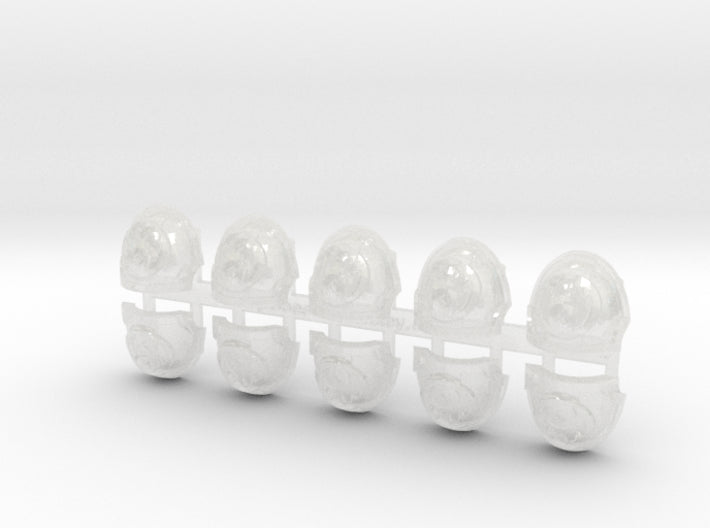 10x Anger Aflame - G:10a Left Shoulders 3d printed