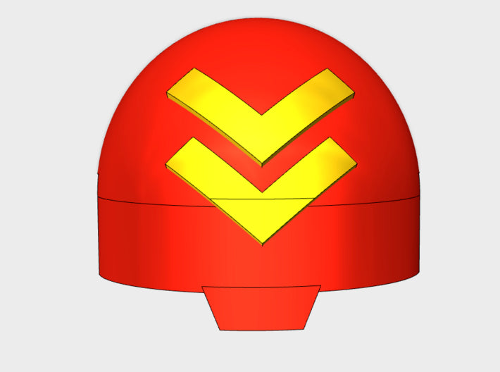 10x Angry Kings - T:1a Terminator Shoulders 3d printed