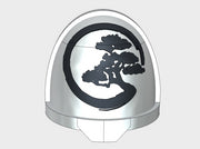 10x Zen Warriors - G:10a Left Shoulders 3d printed