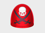 10x Black Sabers - G:4a Shoulder Pads 3d printed