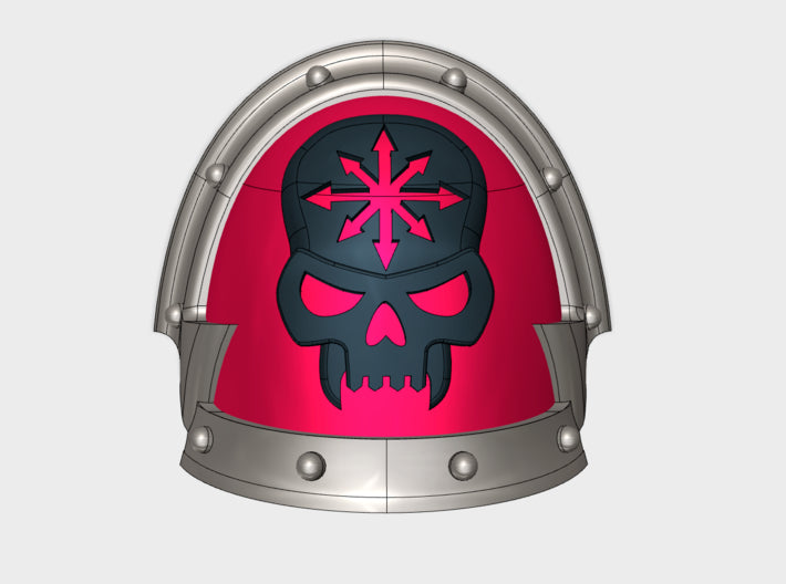 10x Minthras Apostles - Abhorrent Shoulder Pads 3d printed