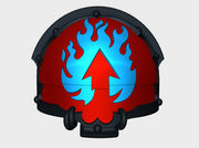 10x Misery - T:4a Chaos Terminator Pads 3d printed