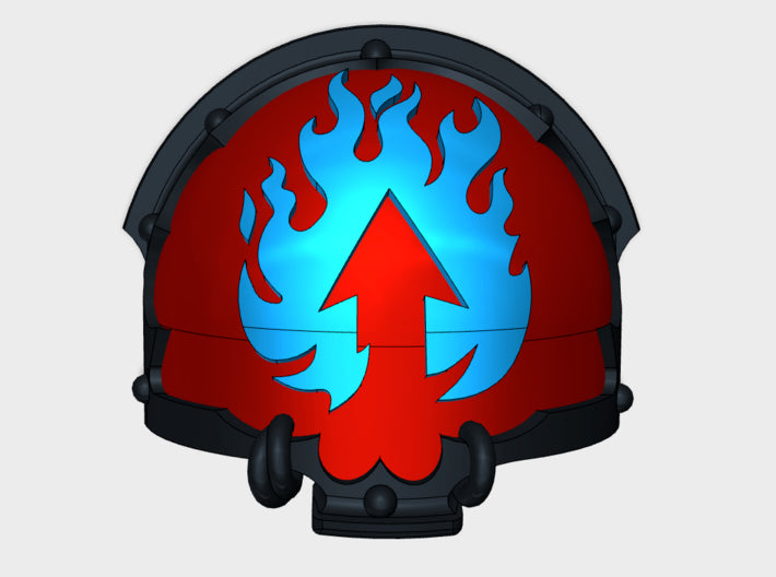 10x Misery - T:4a Chaos Terminator Pads 3d printed