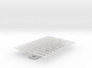 11x Energy Spear: Lucifer (Human Size) 3d printed