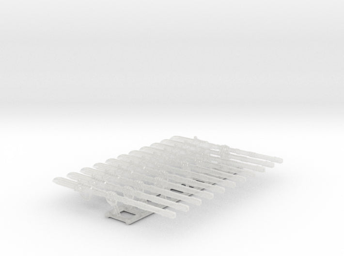 11x Energy Spear: Lucifer (Human Size) 3d printed