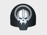 10x Iron Circle - T:1p Terminator Shoulders 3d printed