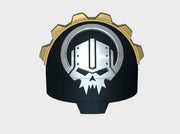 10x Iron Circle - T:1h Terminator Shoulders 3d printed