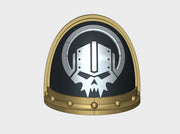 10x Iron Circle - G:3f Shoulder Pads 3d printed