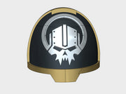 10x Iron Circle - G:13a Shoulder Pads 3d printed