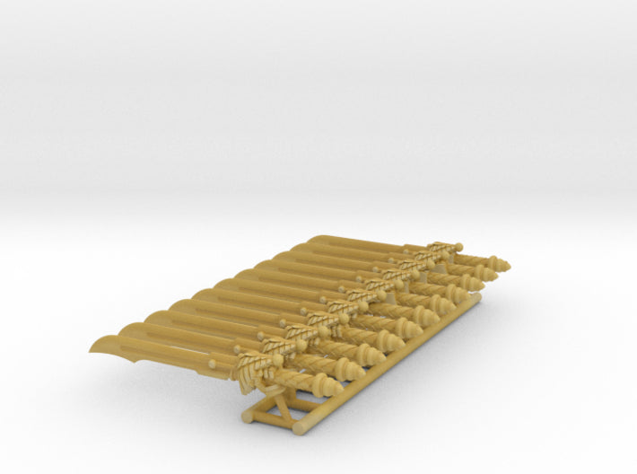 11x Energy Sword : Charnbal (30k Size) 3d printed