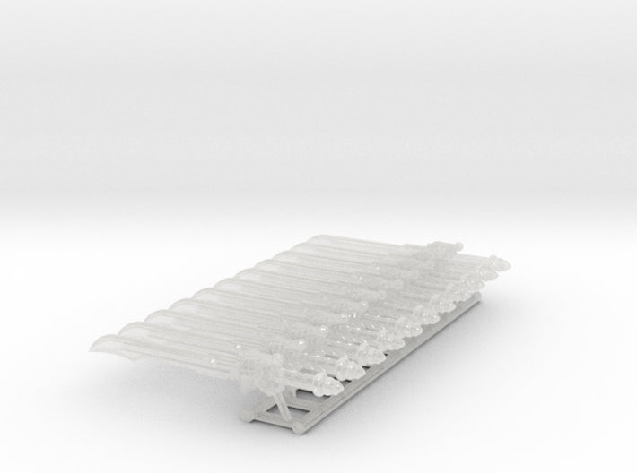 11x Energy Sword : Charnbal (30k Size) 3d printed